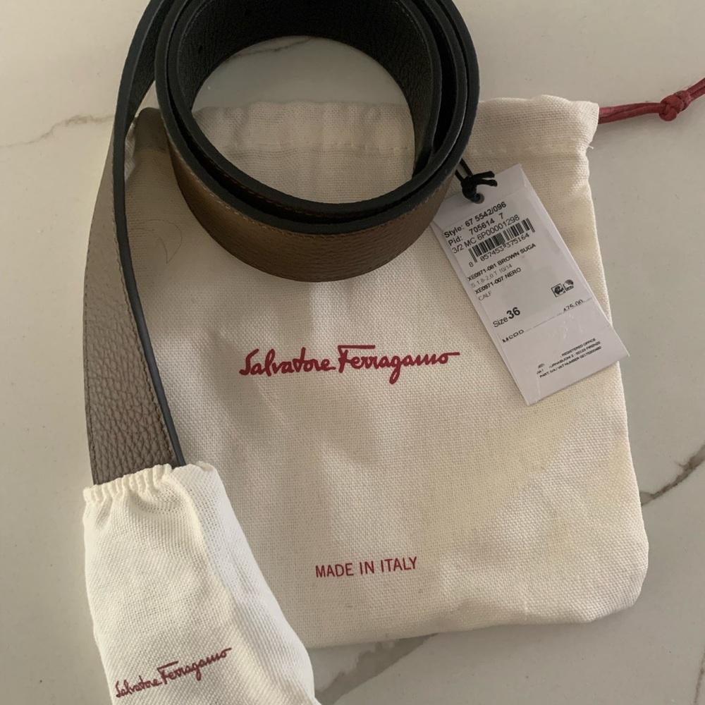 Salvatore Ferragamo reversible belt